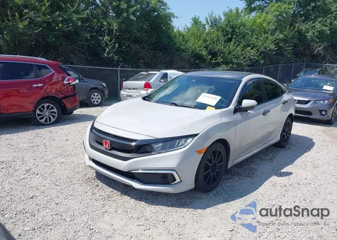 2020 Honda Civic Lx from USA, damaged, VIN 19XFC2F64LE009031